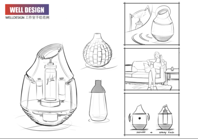 工業(yè)設(shè)計(jì)手繪與網(wǎng)站建設(shè) WellDesignStudio的創(chuàng)新融合